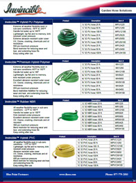 Flexible Garden Hose Catalog - INVINCIBLE™